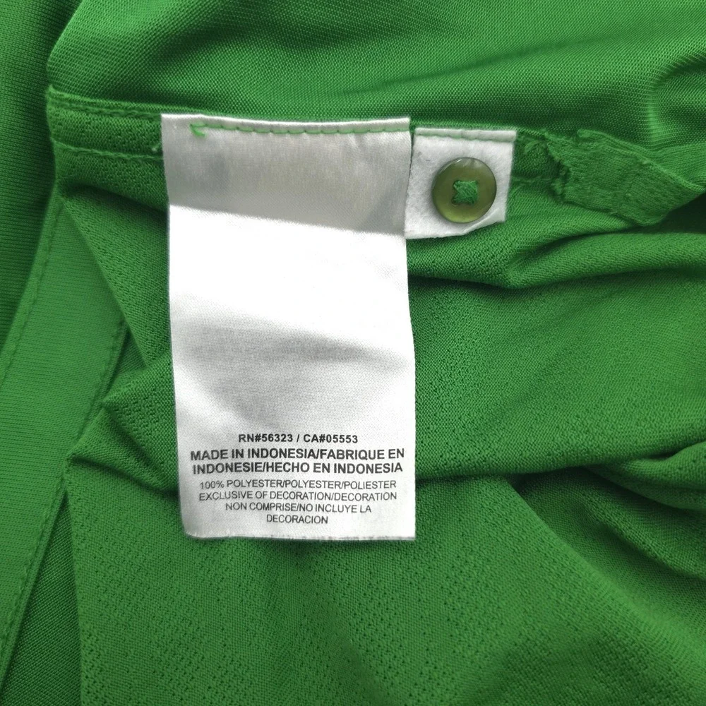 Nike Dri Fit University of North Texas UNT Mean Green Eagles Polo Shirt Mens 2XL